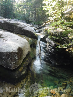 Avalon Falls, Crawford Notch NH AZ Trail