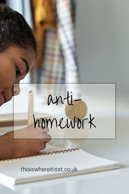 anti homework research