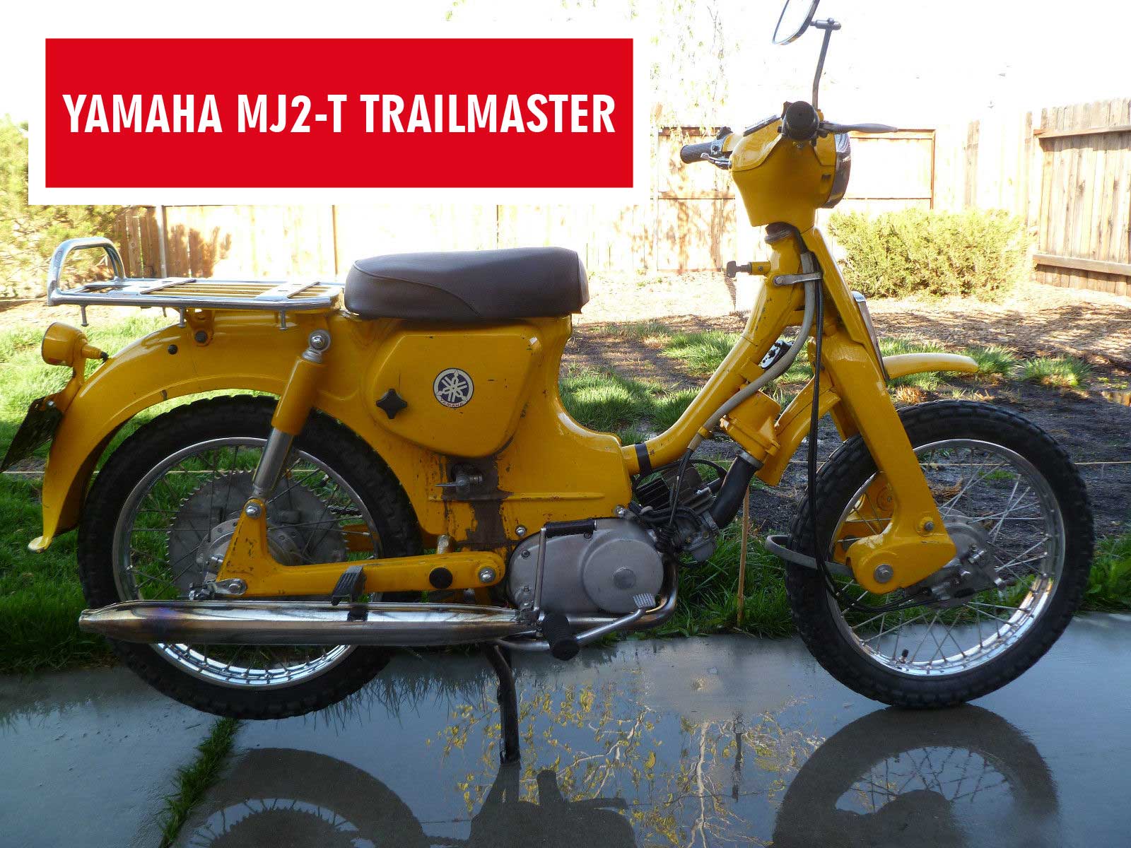 1964 Yamaha MJ2T Omaha Trailmaster 55cc Yamaha Old Bikes List