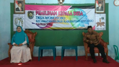 Pemilihan Kepala Desa Wonoyoso Dimenangkan Oleh Suyud, S.Pd dengan 2 Kandidat