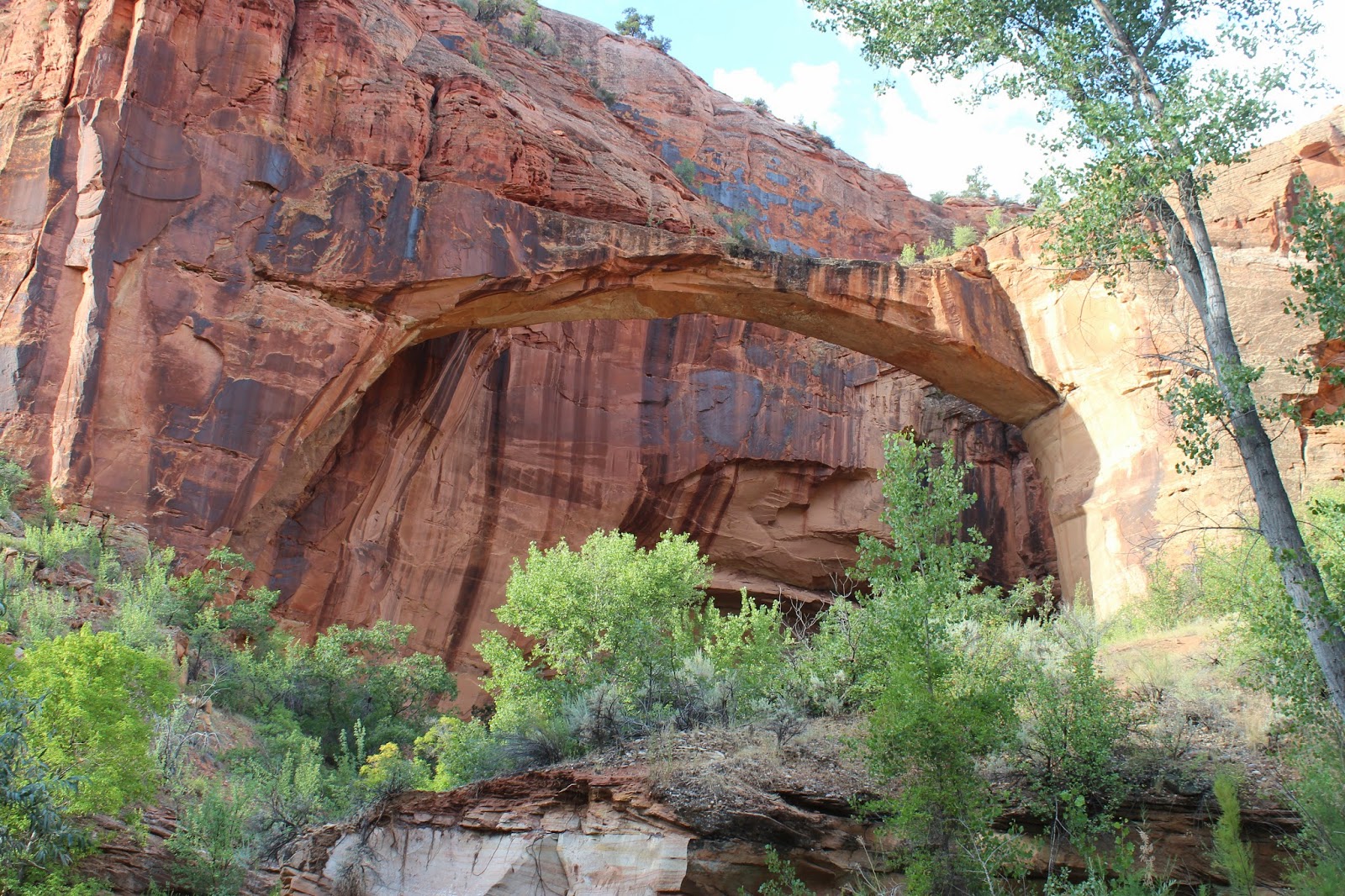 Natural Bridge Trail Grand StaircaseEscalante National Monument Utah