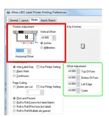 L801 Position Adjustment L801 Position Adjustment
