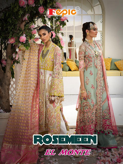 Fepic Rosemeen El monte Pakistani Suits Wholesale