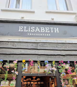 What to do on a 4 hour layover in Brussels: Elisabeth chocolatier