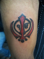 Khanda Tattoo Designs