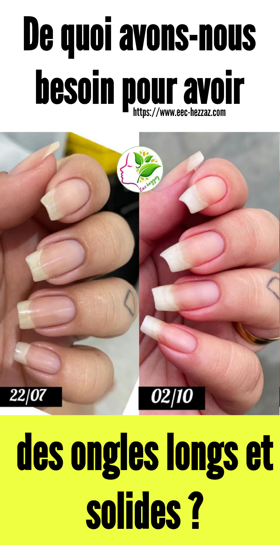 De quoi avons-nous besoin pour avoir des ongles longs et solides ?