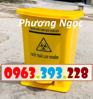 Thùng đựng rác y tế đạp chân, thùng rác nhựa đạp chân, thùng rác y tế, thùng rác D0dd35f9b9615f3f0670