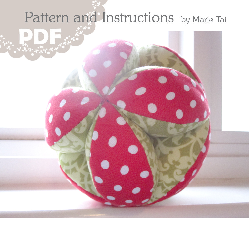 Puzzle Ball PDF Pattern 