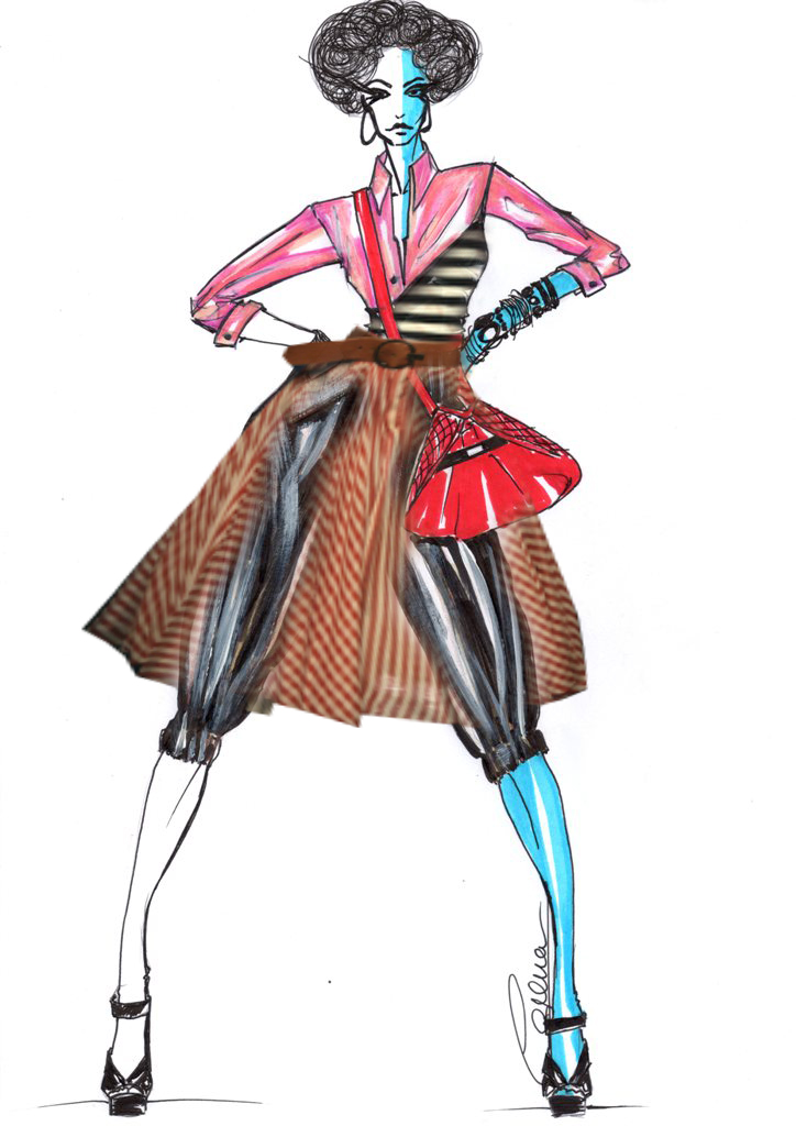 In Vogue 1 Day- Fashion & more...: Pirate fashion illustraions