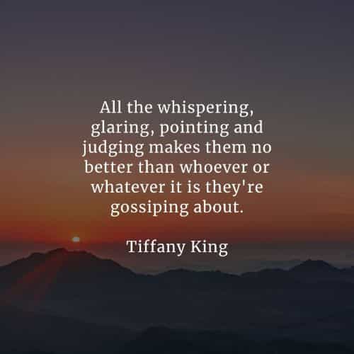Gossip quotes that will inspire you to act accordingly Gossip quotes that will inspire you to act accordingly