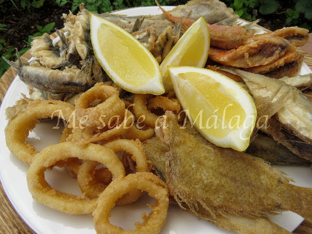 receta fritura pescaíto malagueña Málaga