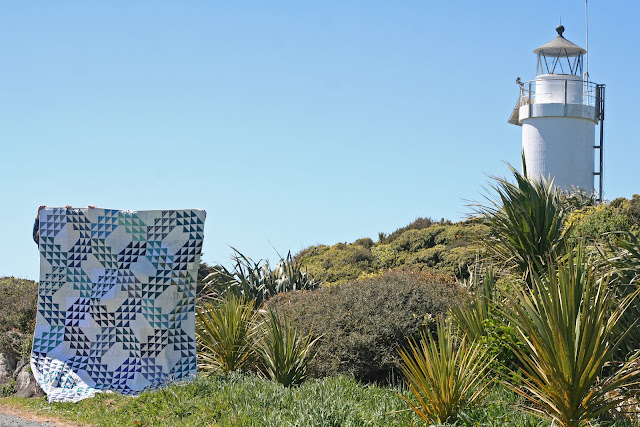 Ocean Waves Quilt by Wooden Spoon Quilts