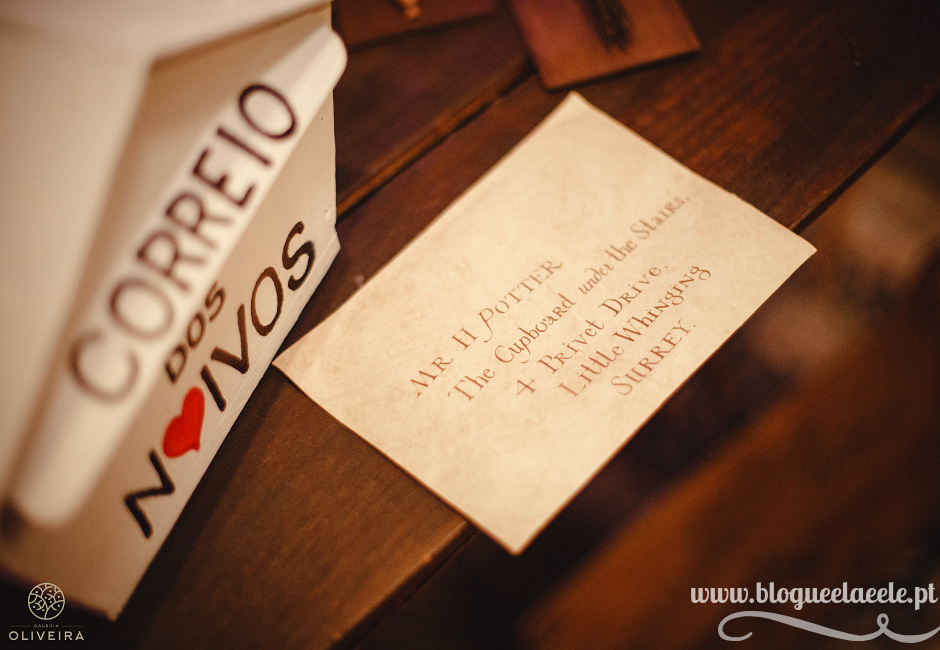 Casamento temático Harry Potter Decoração + casamento Harry Potter+ blogue português de casal + pedro e telma + ela e ele + ele e ela + decor + wedding + geek + nerd + filme + livros + tema de casamento original