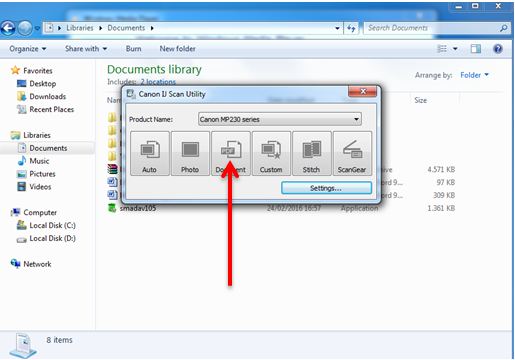 Cara Scan Mp237 Nasi