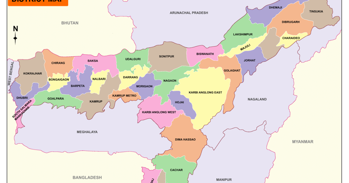 Muslim Population in Districts of Assam Muslim Census
