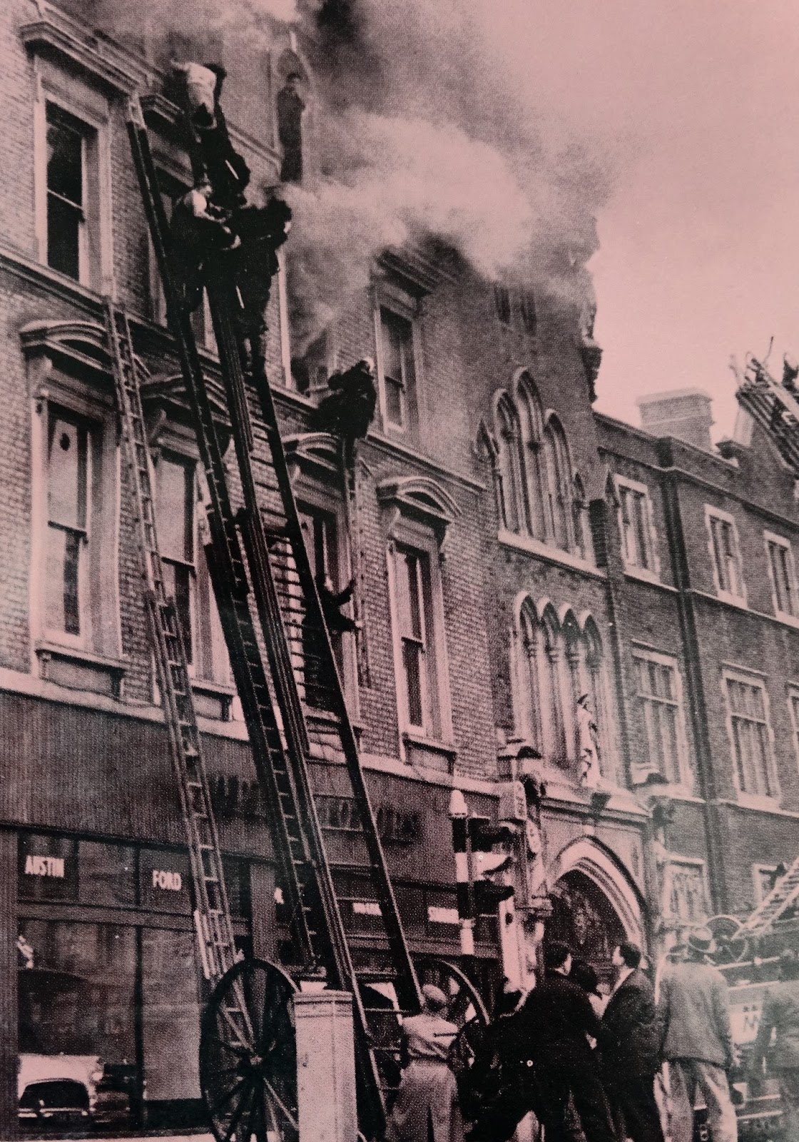 Tales and stories of the London Fire Brigade and its people. Hook