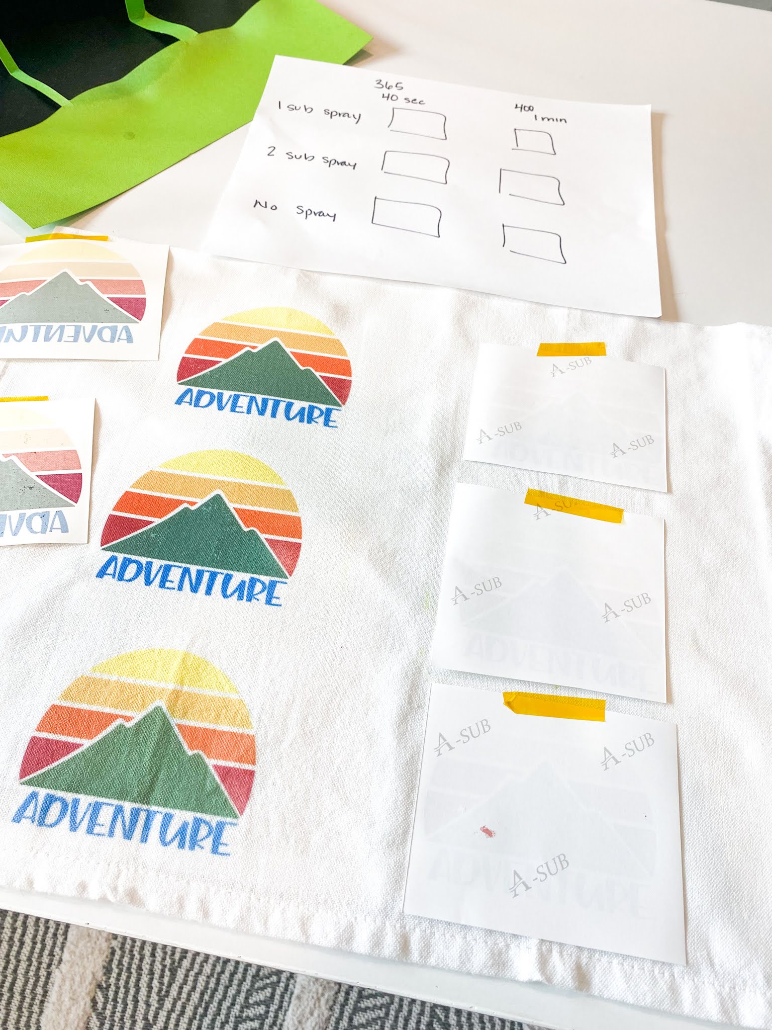 Sublimation Spray for Cotton Review Silhouette School