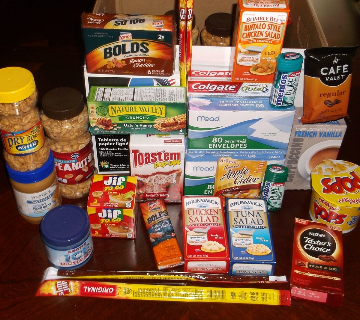 Care Packages for Soldiers Carey VFW Post 3759 from Carey, Ohio, sent great care package donation!