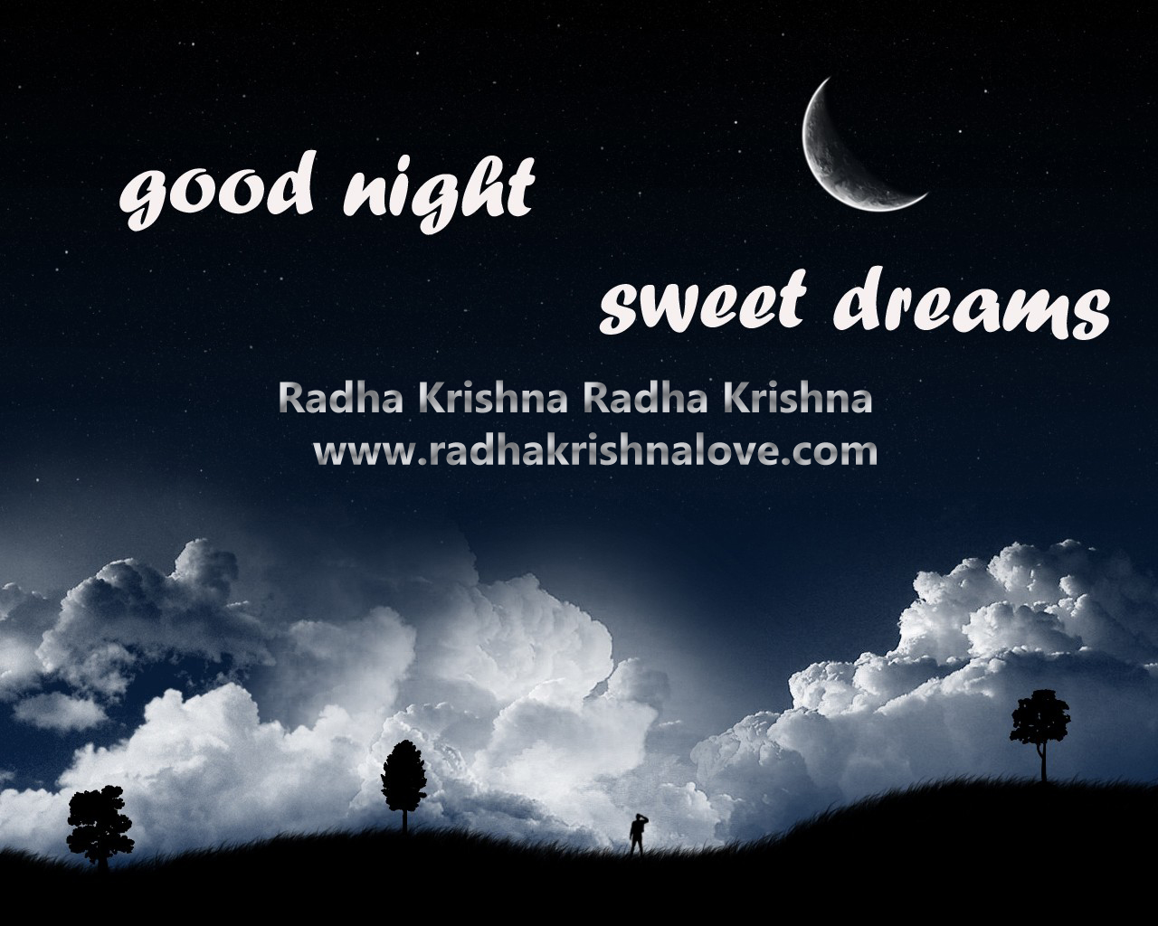 Good Night With Radha Krishna Good Night With Radha Krishna
