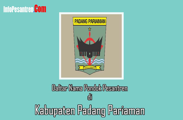 10 Pondok Pesantren di Kabupaten Padang Pariaman yang Terbaik