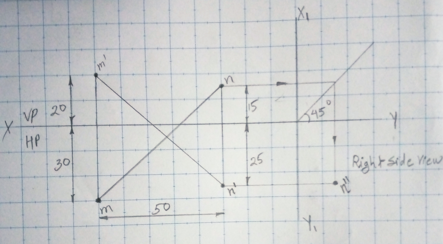 Projection of points questions with answers Projection Of Points