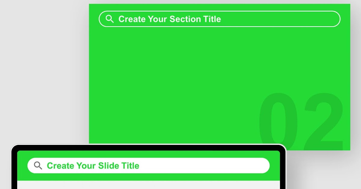 Search Bar PowerPoint Templates