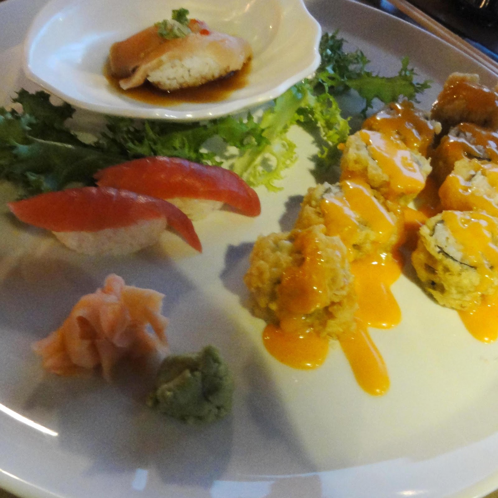 Indianapolis Restaurant Scene A couple of rolls Wild Ginger and