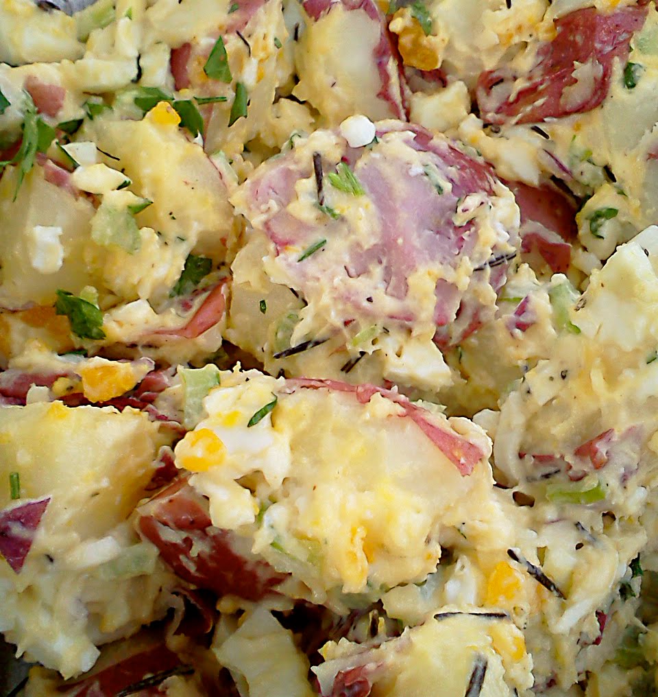 ChezWhat?: Independence Day red bliss potato salad for the 4th of July 2011