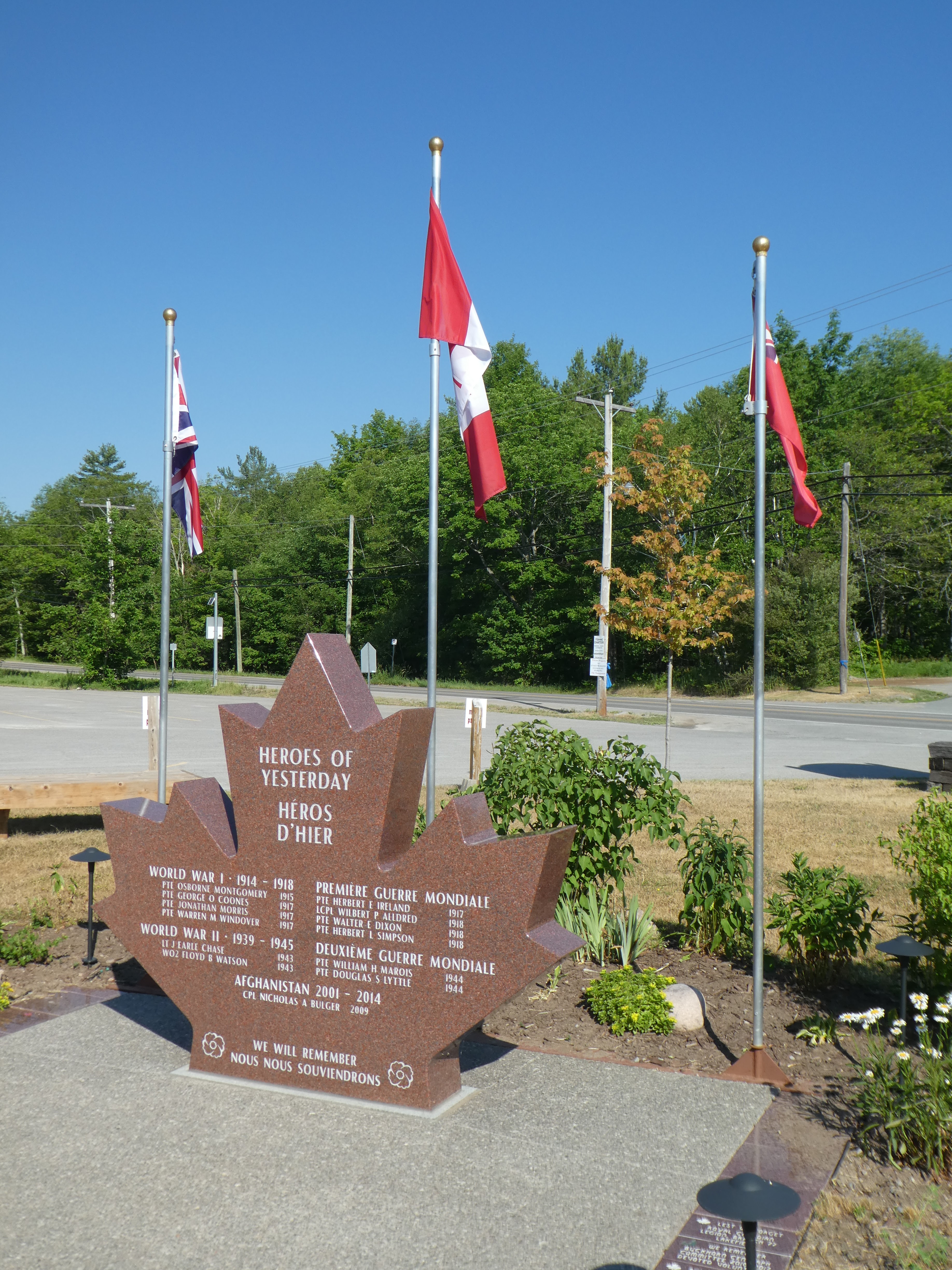 Ontario War Memorials September
