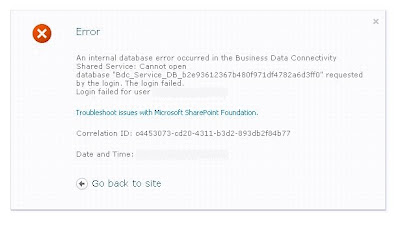 ekoncis blog: An internal database error occurred in the Business Data ...
