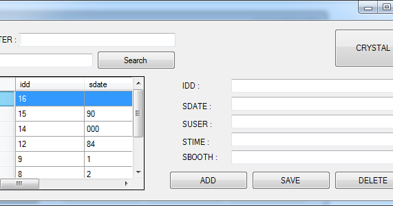 Sample VB.Net Apps and its Source Code and MSSQL Databases: ADD; EDIT ...