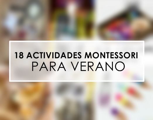 7 actividades de inspiración Montessori de 3 a 6 años - Expertos en  educación. Blog de Educación Docente