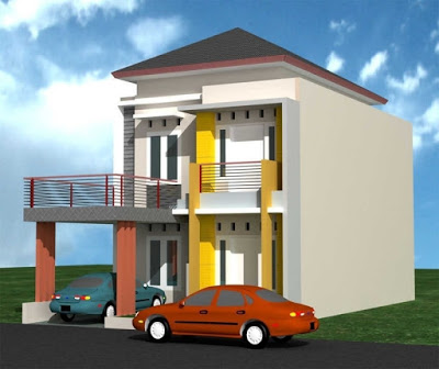 60 Desain Rumah Minimalis 2 Lantai Type 36