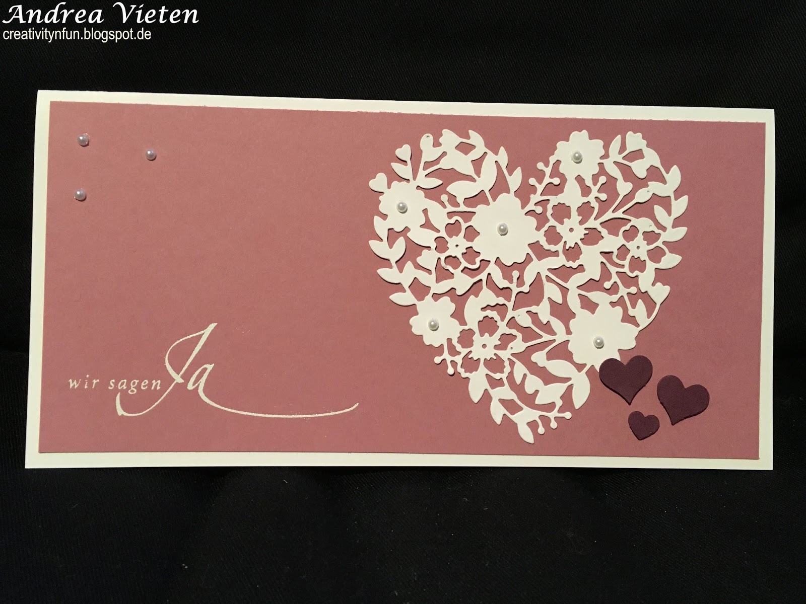 Creativity 'n' Fun: Einladung zur Hochzeit