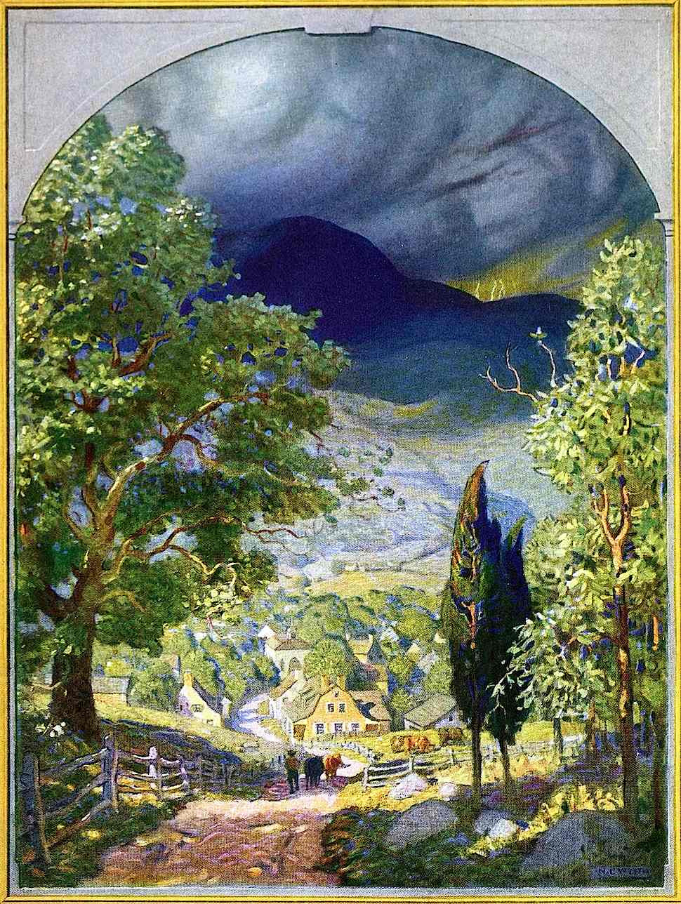 NC Wyeth NC Wyeth, gathering storm