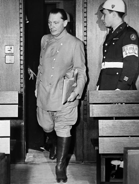 Hermann Goering at Nuremberg worldwartwo.filminspector.com