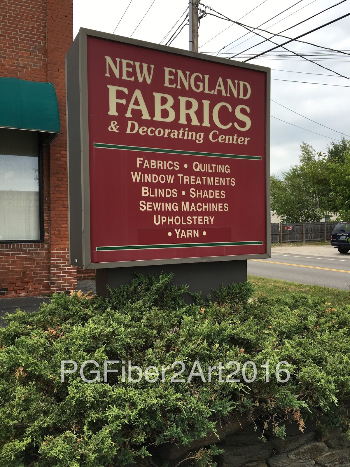 PG Fiber2Art New England Fabrics