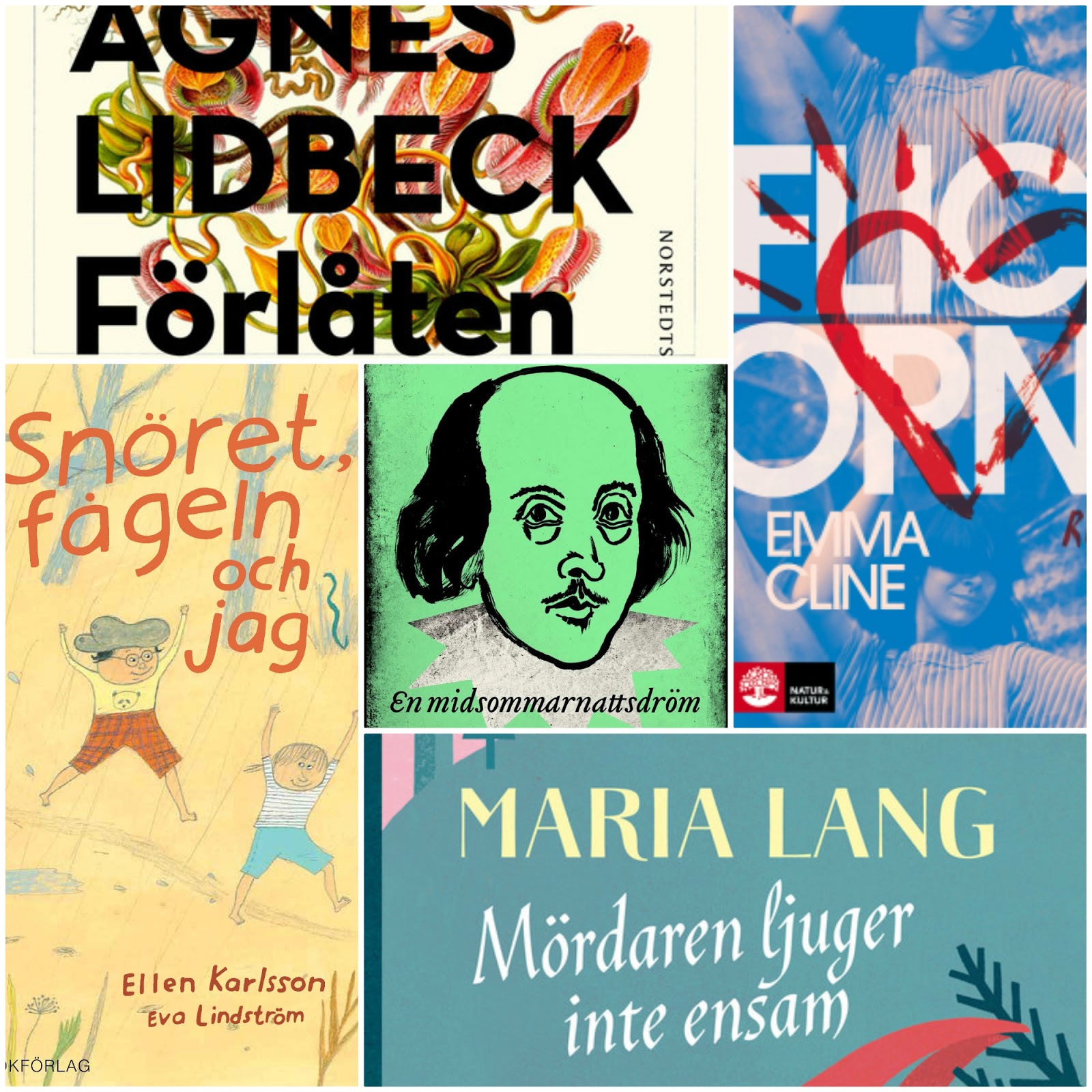 Ugglan & Boken Veckans topplista Böcker som utspelar sig på sommaren