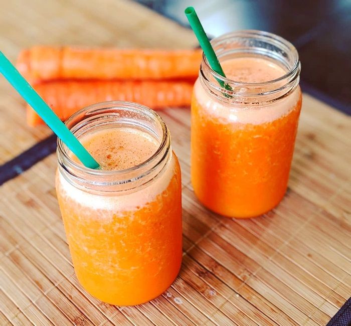 Jus wortel mix pepaya kunyit untuk liver dan detoksifikasi