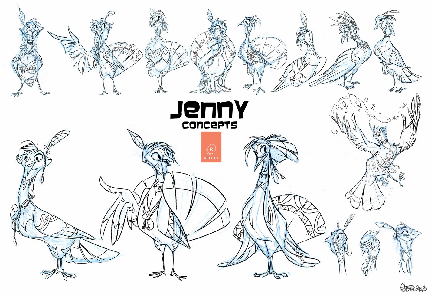 Charicreatures Blog Genevieve Tsai Free Birds!