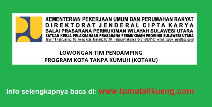Dibuka Rekrutmen Program Kotaku Di 33 Provinsi Tahun 2021