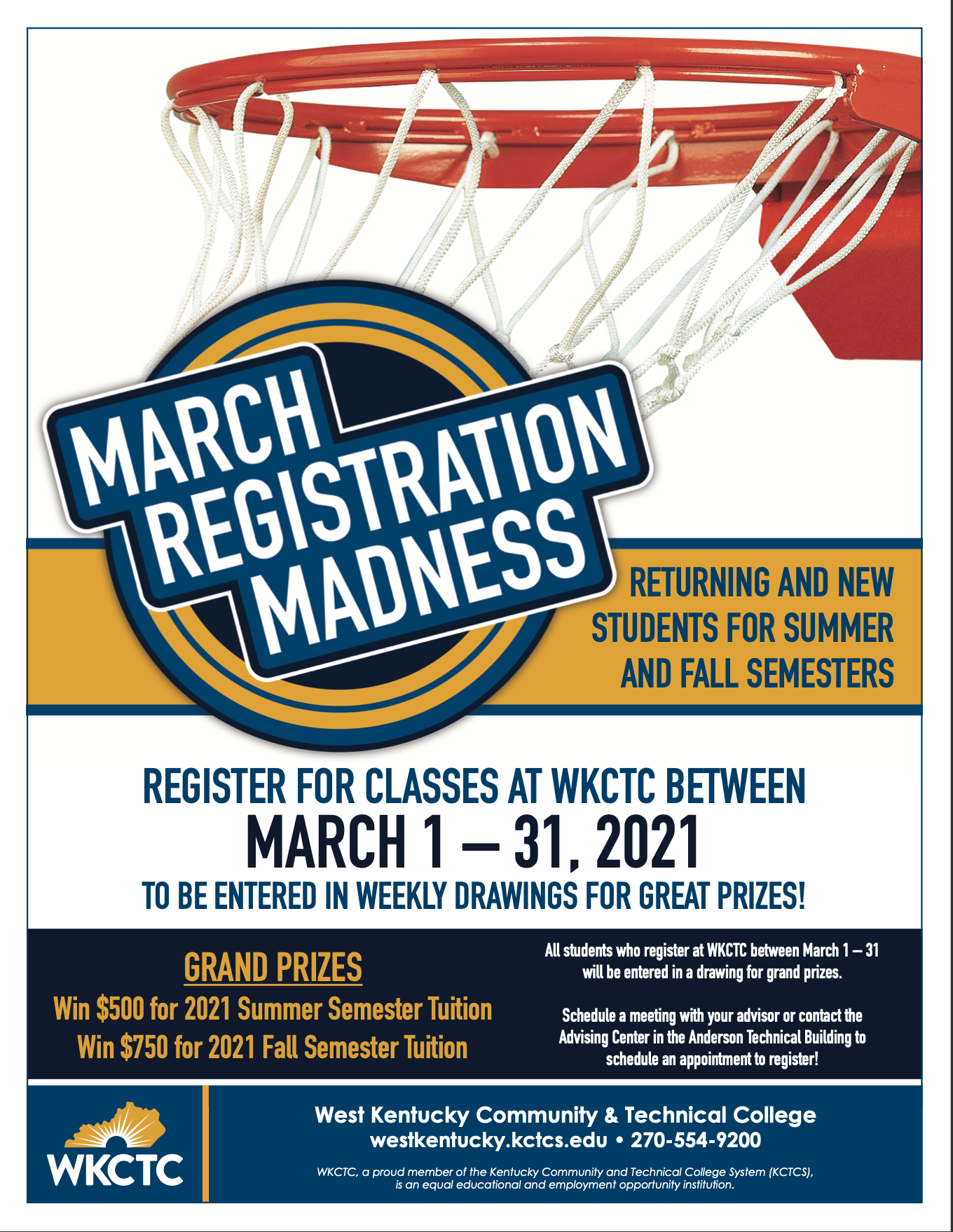 Class of 2024 WKCTC Onsite Registration