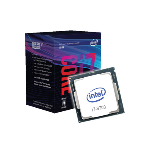 CPU Intel Core i7 8700K (Up to 4.70Ghz/ 12Mb cache)