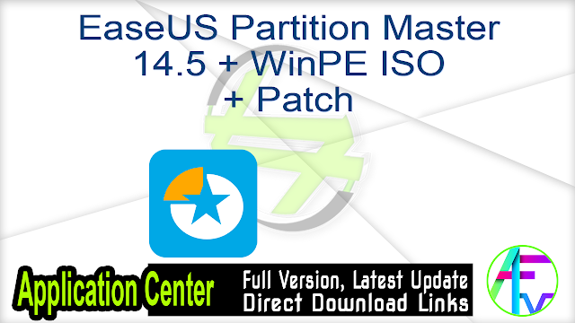Easeus Partition Master 14 5 Winpe Iso Patch