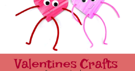 Valentine's Day Keychain Craft - Red Ted Art - Kids Crafts