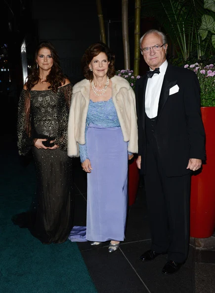 King Carl Gustaf, Queen Silvia and Princess Madeleine