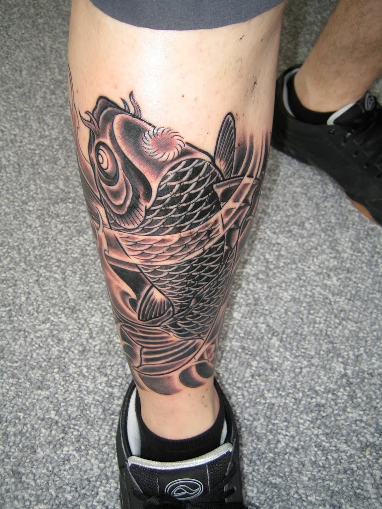 universoparalelo Black Koi Fish Tattoos