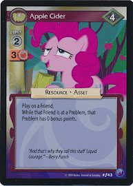 My Little Pony Apple Cider Canterlot Nights CCG Card