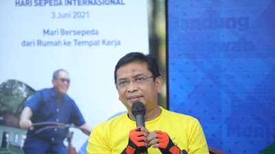 Ketua DPRD Tedy Rusmawan Dukung Pemkot Perbanyak Jalur Sepeda