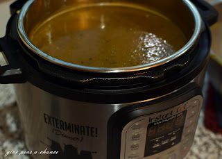 Give Peas a Chance: Pressure Cooker Hatch Green Chile Sauce